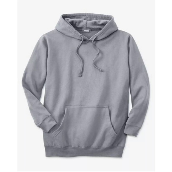 King Size Big Men's Fleece Pullover Hoodie - Picture 1 of 3
